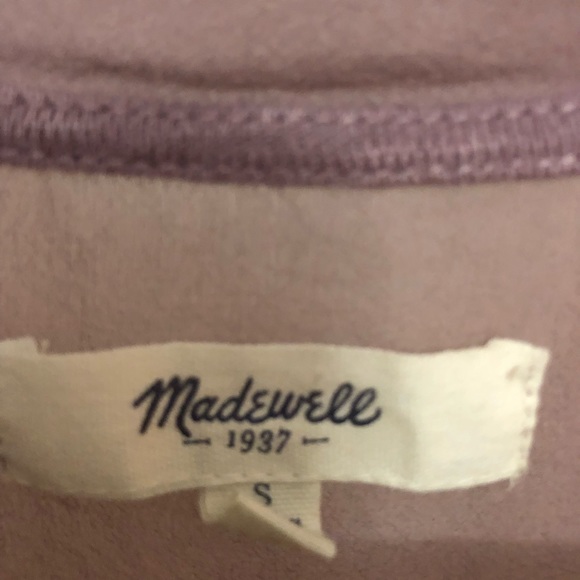 Madewell sheer back linen blouse - Picture 4 of 5